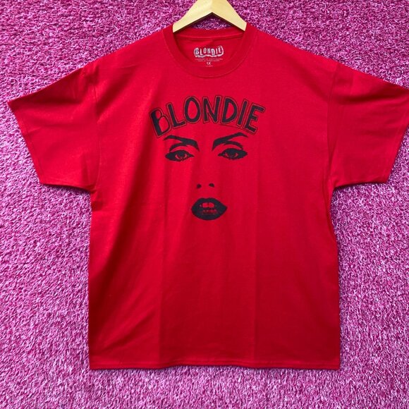 Blondie Parallel Lines Debby Harris Silhouette Band Tee 1x - Picture 1 of 4